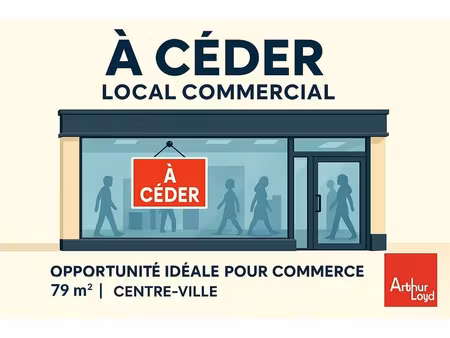 vente commerce 79 m² tours (37000)