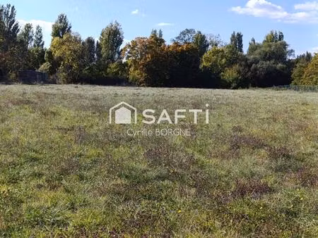 vente terrain 2164 m² rillé (37340)