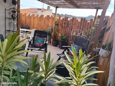 maison de ville 4 pièces 80 m2 avec terrasse