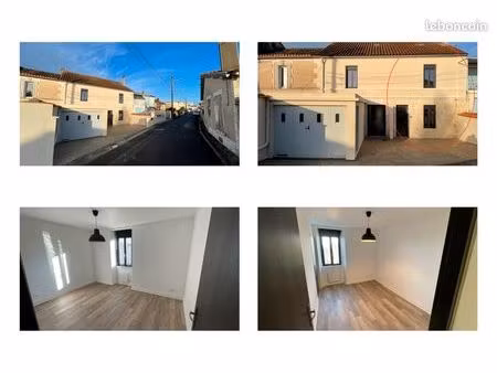 maison mitoyenne 3 chambres t4 – jardin et stationnement - soyaux (16) – à louer fin aout 