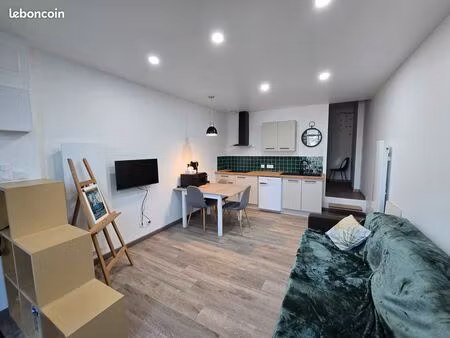 t1 bis meublé 33 m² neuf – les minimes – proche eigsi et universités