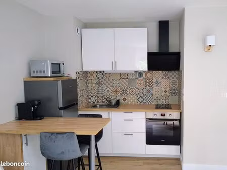 appartement t1 rénové à neuf et meublé