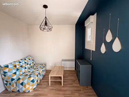 studio meublé 21 m² – poitiers faubourg st‑cyprien