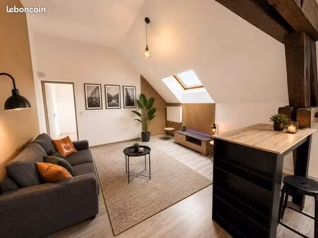 appartement t3 meublé de 61 m² - ultra-centre vesoul