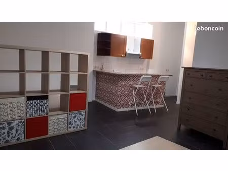 grand studio de 33 m² dans petit immeuble pierre