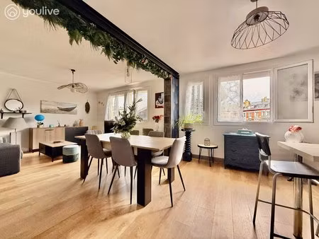 saint-valéry-en-caux – centre-ville – appartement 4 pièces 66 m²
