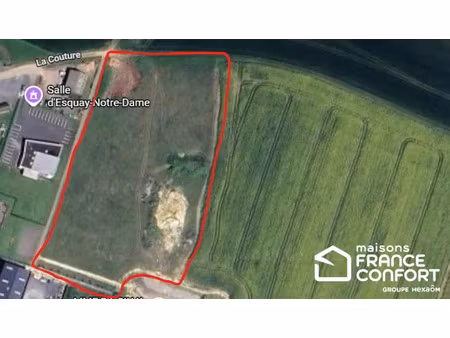 vente terrain 443 m² à esquay-notre-dame (14210)  78 000 €