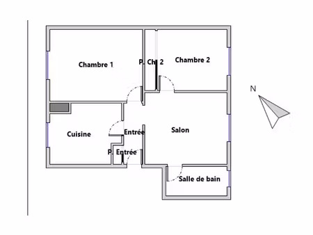 appartement montreuil 48 m² t-3 à vendre  205 000 €