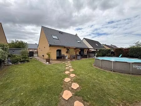 maison individuelle 128m²   3 chambres  garage  jardin