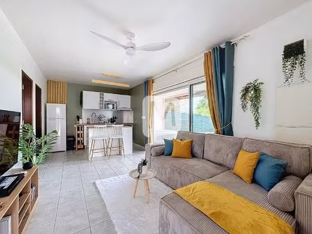 dpt guyane  à louer cayenne appartement t2 au rez-de-chaussée de 36.50 m²