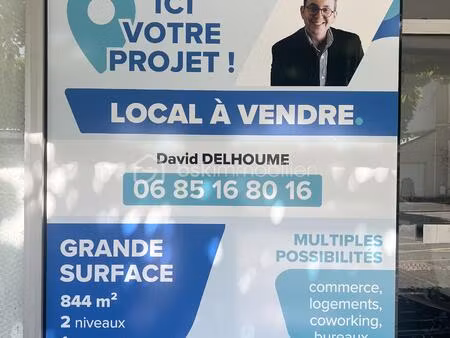 local d'activités de 844 m² à chateauroux