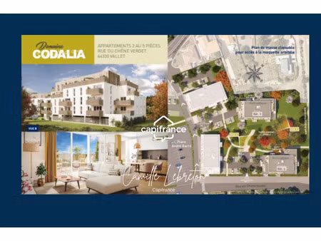 appartement à vendre vallet 4 pièce(s) 84m2 271 000€