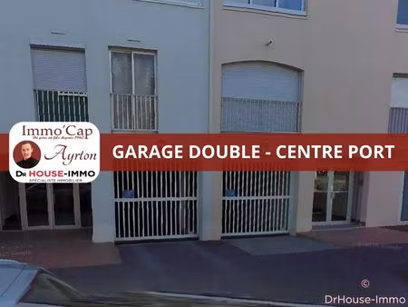 garage double au centre port - avenue des sergents