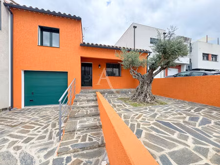 perpignan - quartier saint gauderique : maison 3 pièces 89 m² avec extérieur et garage !