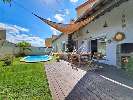 maison avec 4 chambres avec piscine et terrasse