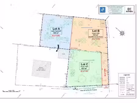 vente terrain à batir 439 m² à saint-mammès (77670)  120 000 €