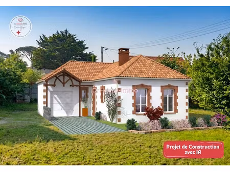 vente terrain 322 m² à pornic (44210)  367 000 €