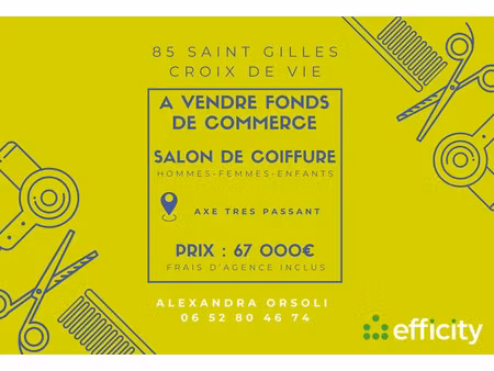 vente locaux professionnels 75 m² à saint-gilles-croix-de-vie (85800)  67 000 €
