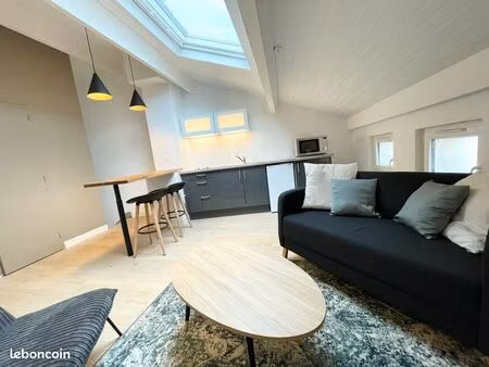 duplex plein centre rénové