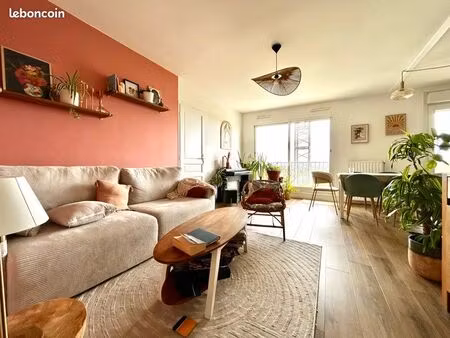 location appartement t3  meublé  rezé  3 moulins