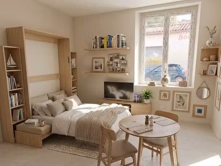 grand studio de 31m² neuf – lumineux & climatisé – rue calme