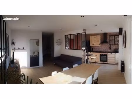 t3 meublé avec clim 65m²