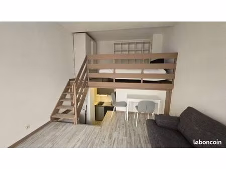 loue studio 25m² avec place de parking monchapet