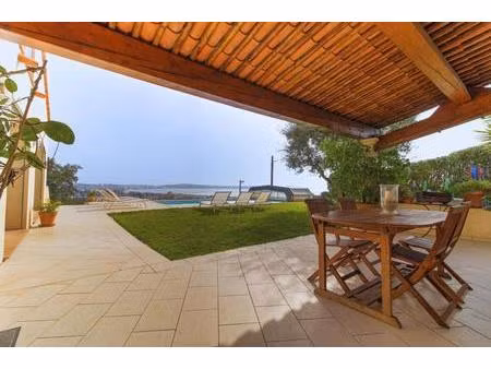 vallauris- super cannes magnifique propriété avec 2 maisons- vue mer- piscine