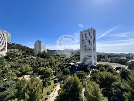 3 pièces 57 m2 rouviere : type 3 en etage eleve avec vue sur