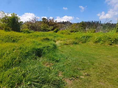 parcelle de terrain constructible de 942 m² plaine des palmistes