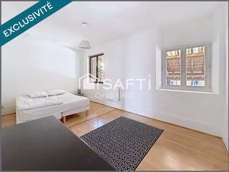 t2 traversant centre-ville rives – idéal premier achat ou investissement
