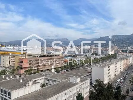 beau t3 de 68 m2  avec vue exceptionnelle.