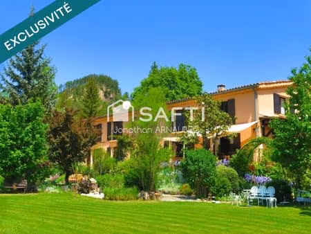 gîte de 400 m² au cœur de la provence : un lieu unique offrant de multiples possibilités d