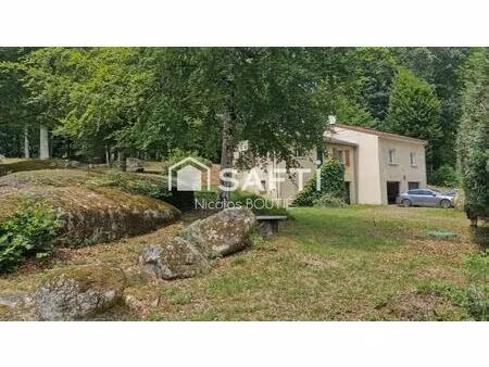maison individuelle sur terrain arboré