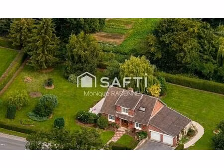 maison semi plain pied en brique