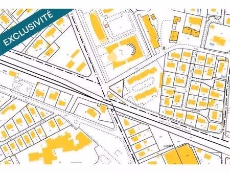 terrain constructible en centre ville