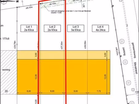 terrain à vendre à vilvoorde € 214.000 (lp3ey) - alva | zimmo