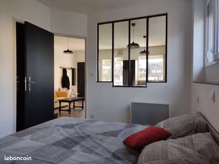 location meublée 43 m² en rdc  lumineux au calme à bénodet description