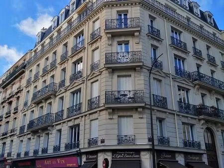 levallois centre appartement t3 50m² - vue tour eiffel - 1998 eur cc