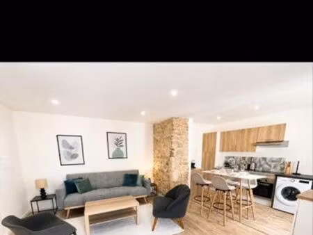 très beau t2 meublé 35m2 avec terrasse