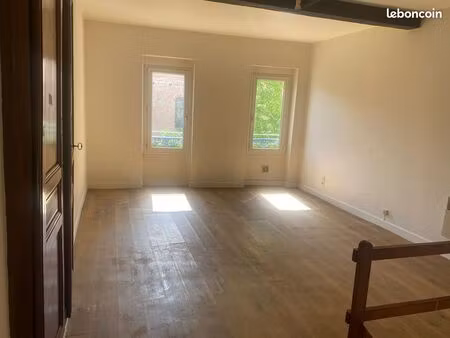 t2 duplex en rez de chaussé rive gauche