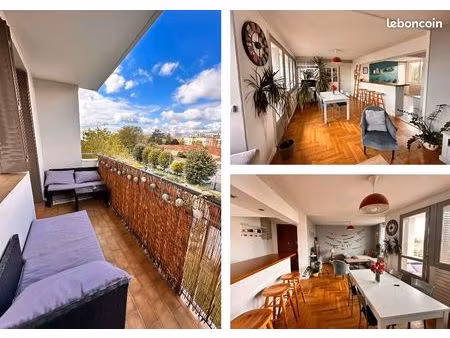 appartement t3 meublé et climatisé de 71 m² - quartier mermoz à lyon 8ème