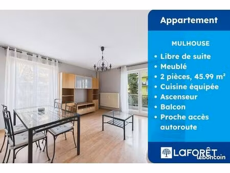 appartement 2 pièces 46 m²