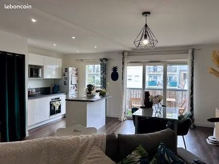 ◊ appartement t3 meublé – 64 m² – centre-ville de nantes (quartier olivettes / cité des co