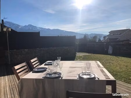 saint-nazaire-les-eymes maison familiale avec vue exceptionnelle sur le massif de belledon