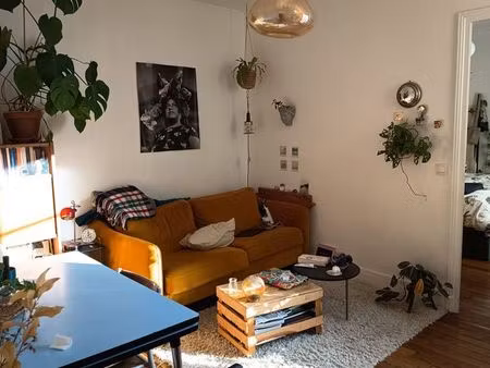 lire jusqu’au bout — sous-location joli 2 pièces – paris 20e