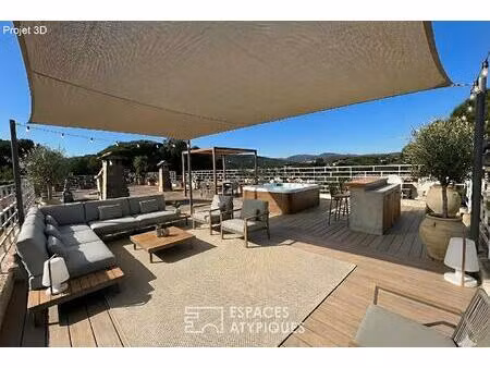 appartement avec toit terrasse à réinventer