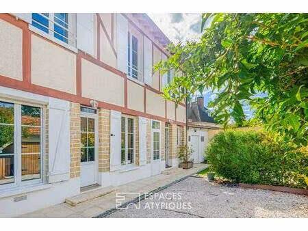 maison de charme à l'isle-adam : douceur de vivre entre l'oise et le centre-ville.