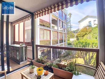 appartement deux pieces de 51.34m² habitable - limitrophe roquebrune cap martin