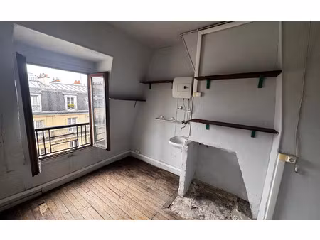 appartement paris 12 7.19 m² t-1 à vendre  77 000 €
